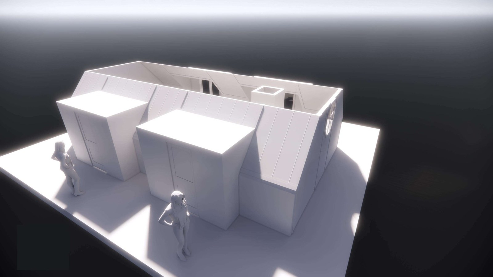 Motherland: Fort Salem — spatial visualization.